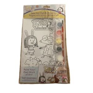 Elinor Wonders Why Paint Your Own Art Board Set NEW PBS Kids